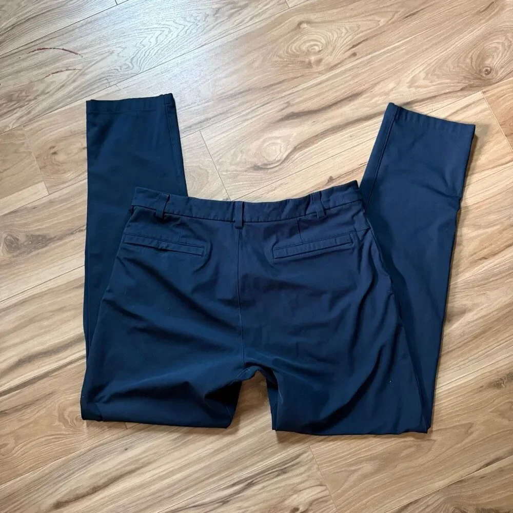 Lululemon Commission Pant Classic Warpstreme 33.5” True Navy Trousers Size 34T